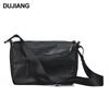 Genuine Leather Men's Crossbody Bag - High-End, Large Capacity, Casual Outdoor Shoulder Bag