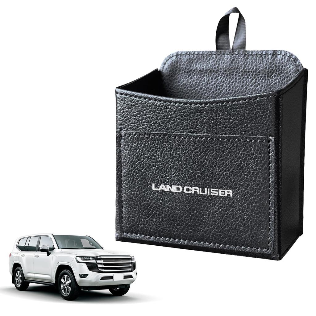 Auto-Aufbewahrung Klebeart für Luft Multifunktional Smartphone Klein Kompatibel mit LAND Leder Schwarz XIBUSANA Box, Lüftungsschlitz, Halter, Gegenstands-/Kartenaufbewahrung,