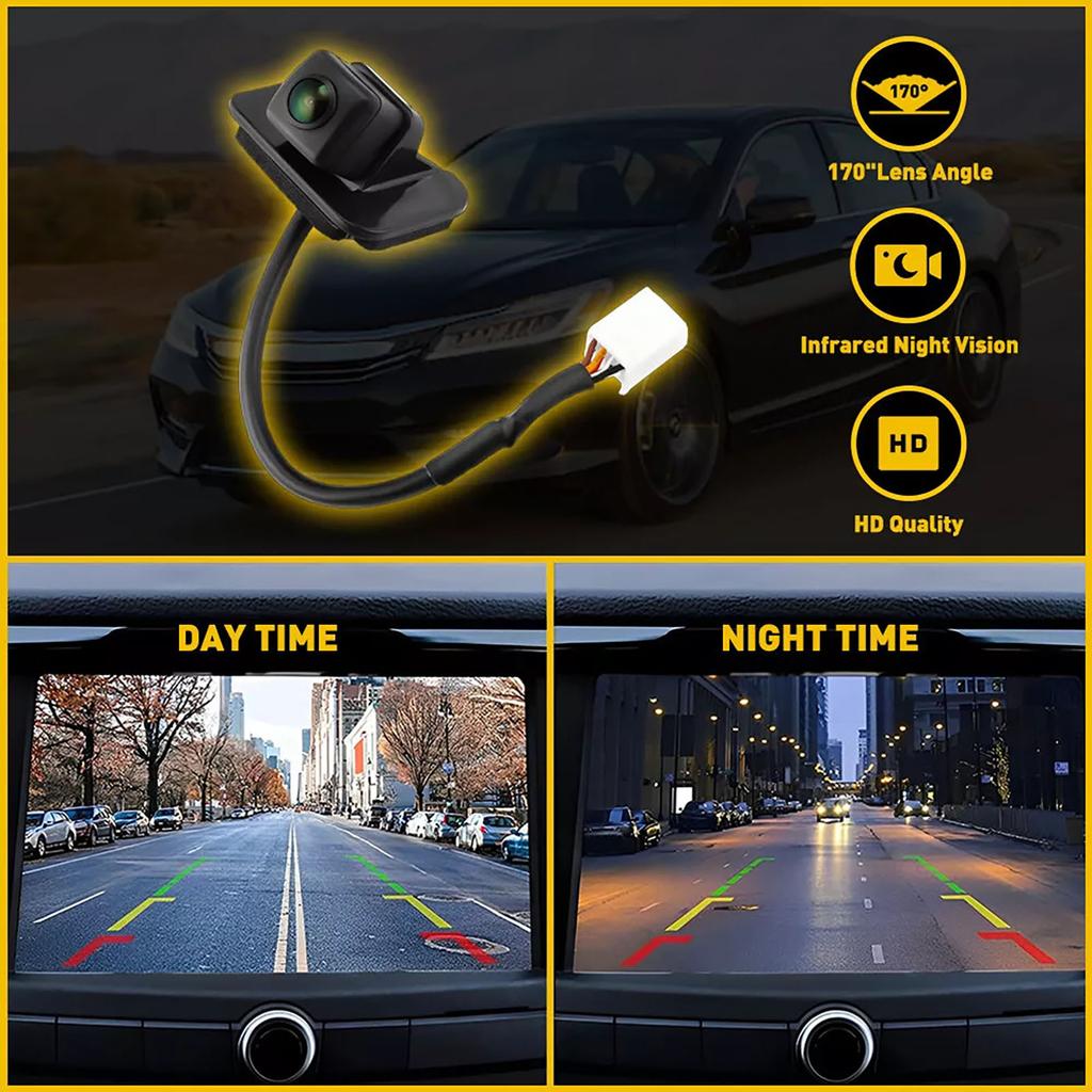 For Honda Accord 2015-2017 2.4L 3.5L Rear View Camera Reverse Parking Assist Backup Camera 39530-T2A-A21 590-440