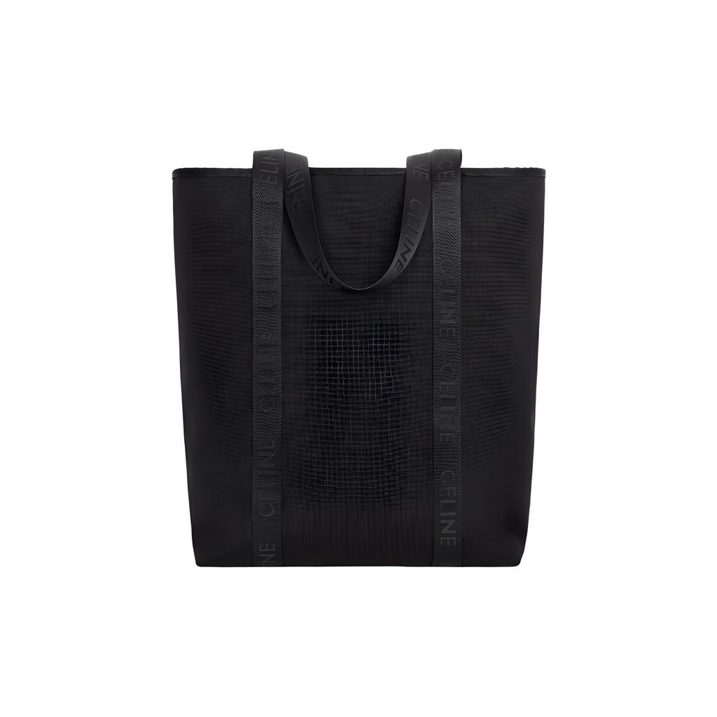 Celine Cabas Large Capacity Detachable Small Bag Vertical Hiking Nylon Tote Bag Men Tote Bags Black 110082EOU-38NN