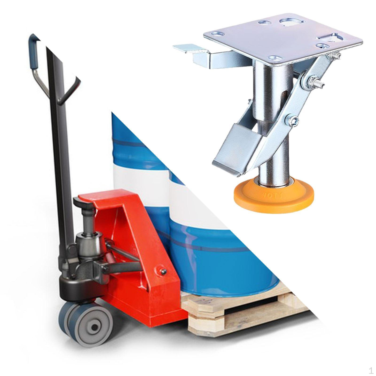 

Колеса с накладками из ТПУ и напольным замком для ручных тележек 11.6cmx13.4cm