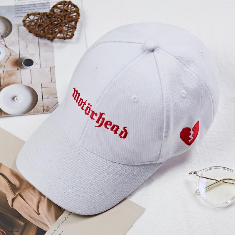 Embroidery Love Cap Trendy Brand Street Baseball Cap Men's Face Small Hat Women's Summer Trendy Men's New Products