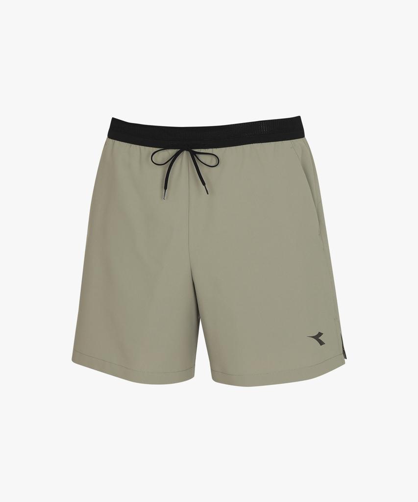 Diadora 2-In-1 5-Inch Running Shorts Khaki