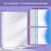 A4 Transparent Document Organizer - Leaf Folder, Office Storage, Test Paper Holder