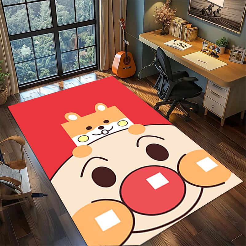 Waschbarer Teppich Teppich Brot Superman Rutschfest Große Fläche Bodenmatte Gamer Zimmer Schlafzimmer Dekor
