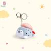 Sushi Soft Otter Plush Toy Keychain For Bag Decor Gift For Enthusiasts Animal
