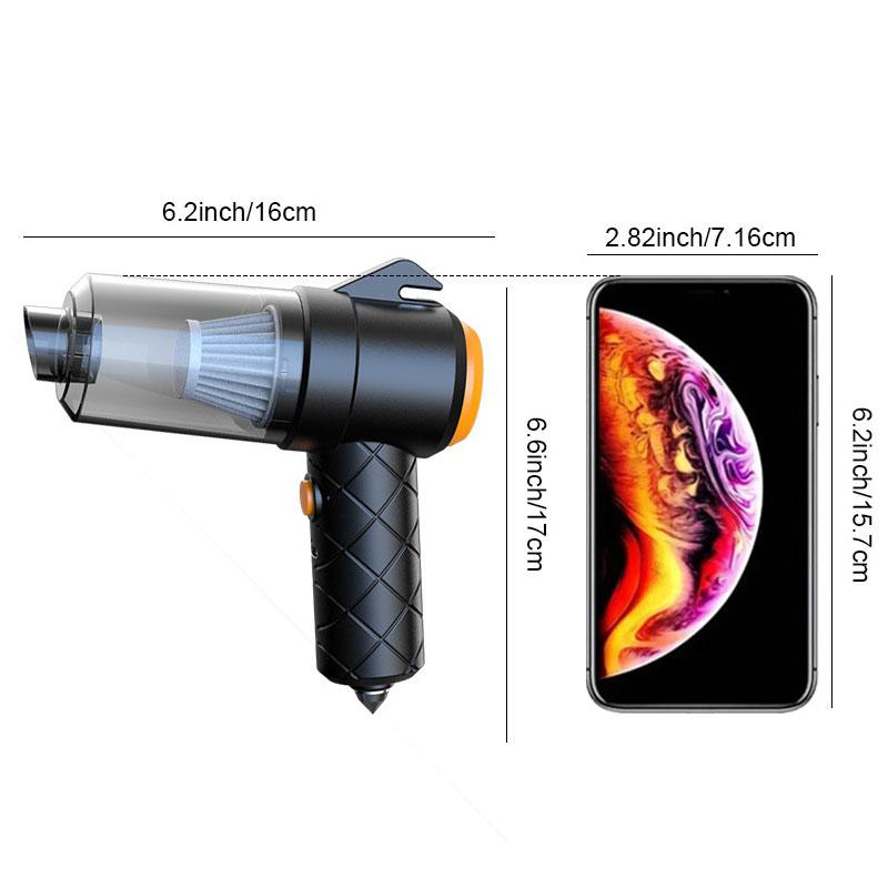 Cordless Hand Held Vacuum Cleaner Cyclone Suction Wireless Vacuum Cleaner Rechargeable Strong Suction Vacuum Cleaner Suitable for Cars Offices Homes