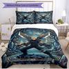 3pcs Duvet Cover Set (1*Duvet Cover + 2*Pillowcase, Without Core), Final Fantasy Print Soft All‑Season Bedding Set, Home Bedroom Decor Gift