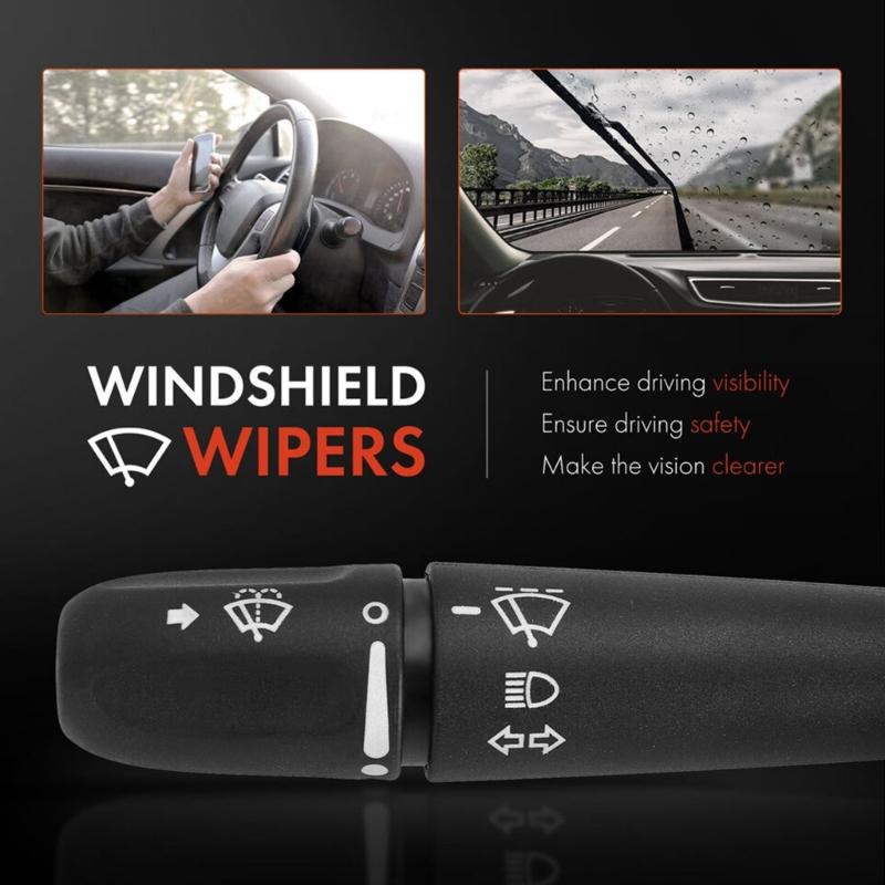 Universal Turn Signal Lever with Rain Switches CBS1338 Combination Switches Improved Convenience for Various Vehicles