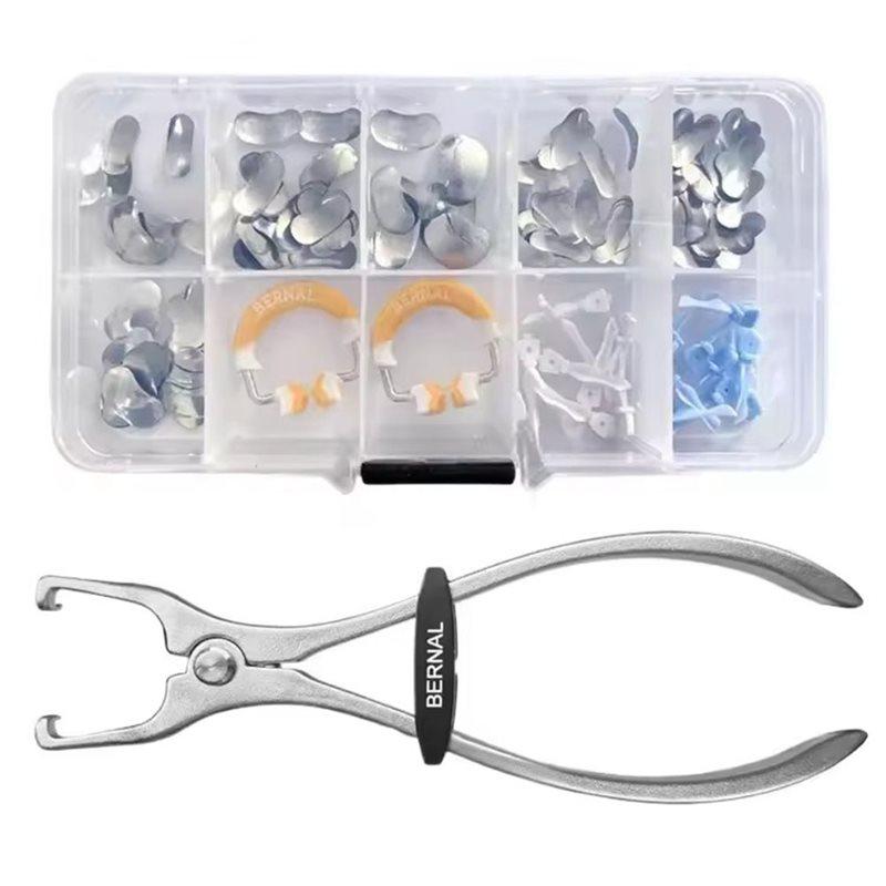 A96I-Premium Matrix Ring Forceps Placement Plier Fits Garrison Forcep Strong Separator Clamping Rings Wagotrix
