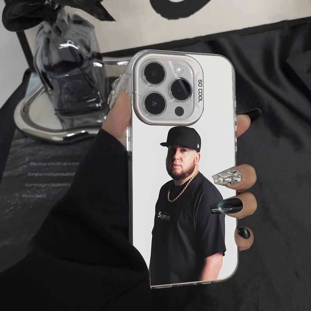 Rapper Maka Aura 2025 Tour Phone Case For iPhone 16,15,14,13,12,11,Pro,XS,Max,Plus,Mini,SE White Candy Matte Shockproof Cover