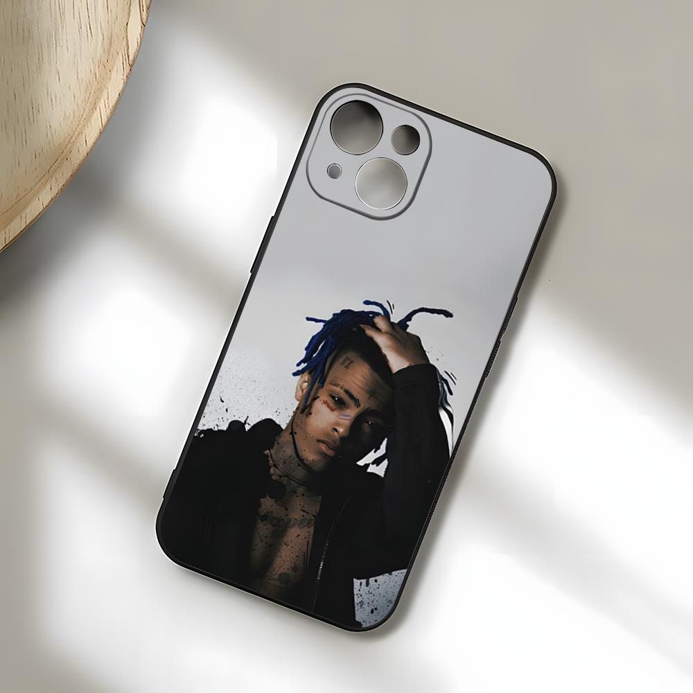 Rapper XXXTENTACION Phone Case For IPhone 17 Pro Max 15 Pro 16 14 Plus 12 13 Mini 11 Pro Shockproof Soft Cover