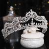New Crystal Crown Rhinestone Jewelry and Crown Female Hair Accessories Wedding Bride Hair Jewelry Birthday Party Headdress