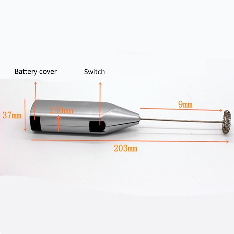 Electric Coffee Mini Milk Frother Household Egg Beater Mixing Stick Kitchen Quick and Convenient Multi-purpose Small Tool