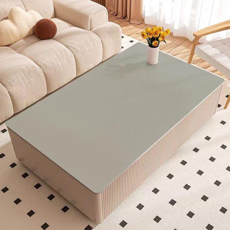 Double-Sided Waterproof Leather Tablecloth - INS Style, Oil-Proof, Colorful Table Mat for Dining, Coffee Tables, and TV Cabinets, No-Wash Design.