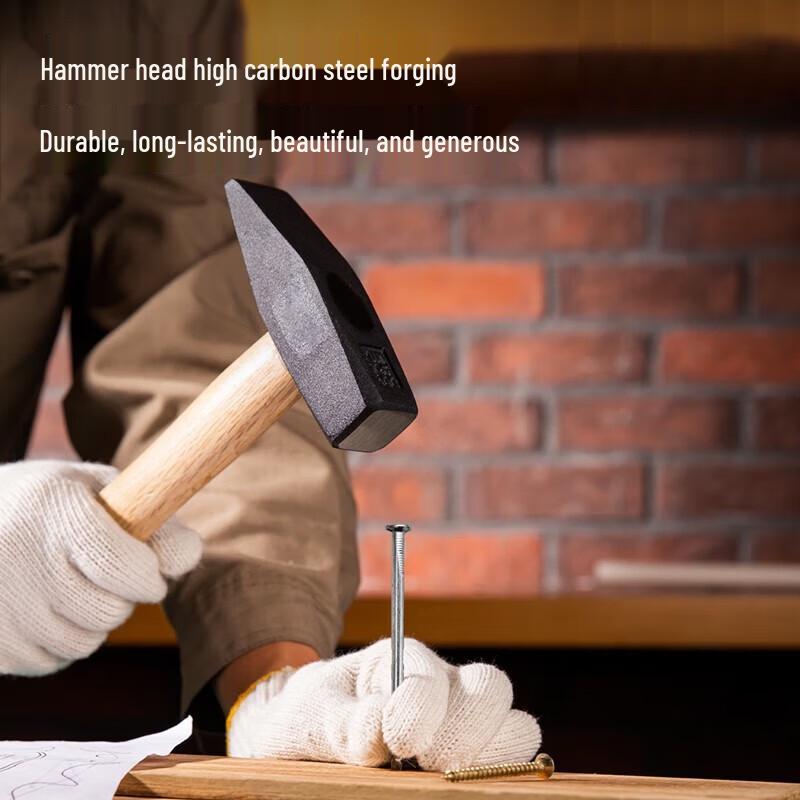 Deli Wooden Handle Fitter's Hammer
