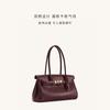 Baguette bag new a shoulder armpit bag leather niche design briefcase