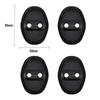 For NISSAN Rogue -2024 Car Door Shock Absorber Door Lock Protector Silicone Auto Door Lock Latches Cover Accessories