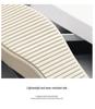Men's Autumn Black & White Height-Boosting Skate Shoes - Trendy, Casual, and Versatile Low-tops