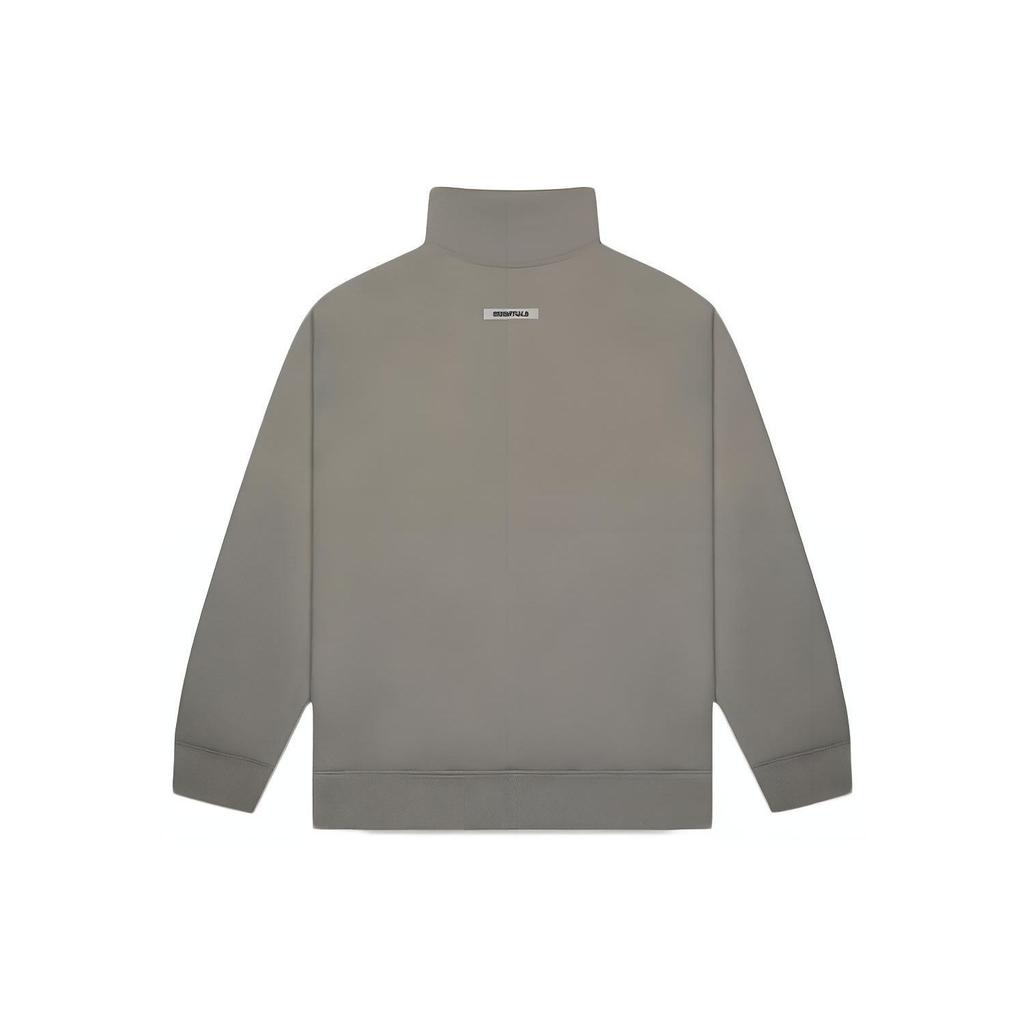Fear of God Essentials FW20 Pullover Rollkragen Sweatshirt Unisex Sweatshirt Grau FOG-FW20-226