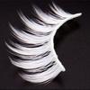 10Clusters Dense White Whole Cluster Eyelashes Makeup Curled Fake Eyelashes  Cosplay