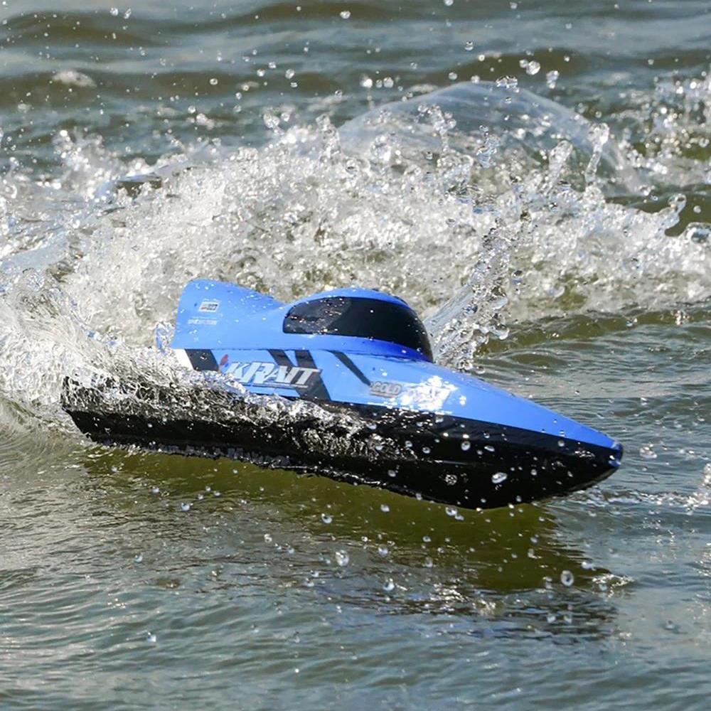 Remote Control Boat for Adults and Kids, 2.4GHZ 25km/h Turbojet High Speed Speedboat with Brushless