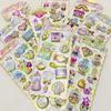 Rich Peach 3D Puffy Sticker Set 3-Piece Smartphone DIY Craft Decorative