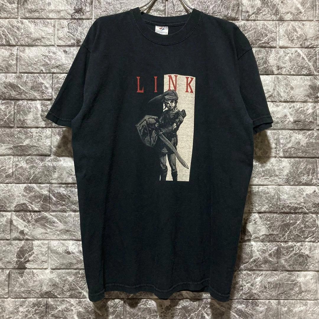 

The Legend of Zelda Link Scarface Parody T-Shirt Black Size L Vintage Rare S