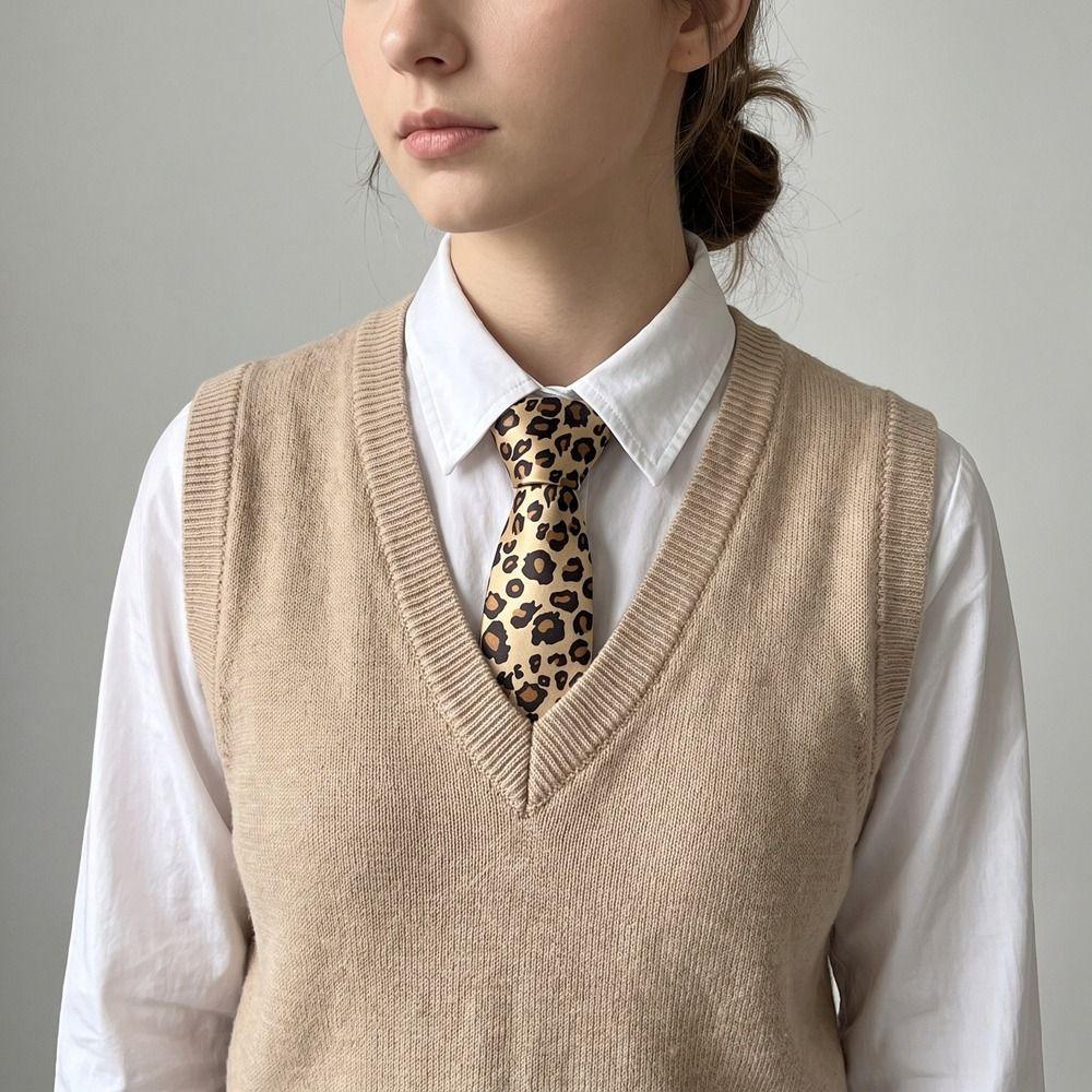 Korean JK Uniform Necktie Stripe Shirt Tie Decoration Casual Waist Belt  Neck Tie