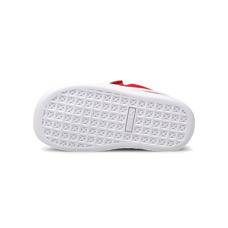 Puma Suede Classic XXI V Kids High Risk Red White 380564-02