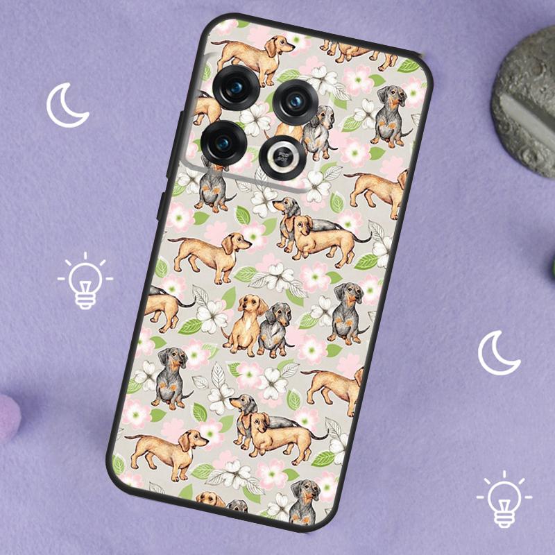 Dachshund Teckel Dackel Dog Case For OnePlus Nord 3 2T CE 2 Lite N10 N20 N30 OnePlus 8T 10T 9RT 8 9 10 Pro 11 Cover