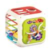 7-in-1 Interactive Activity Cube , Montessori Sensory & Educational Toy for 1 2 3 Year Old Boys Girls, Multicolor