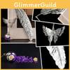 Perfect Holiday Gift Idea Vintage Metal Butterfly Feather Bookmark With Gift Box