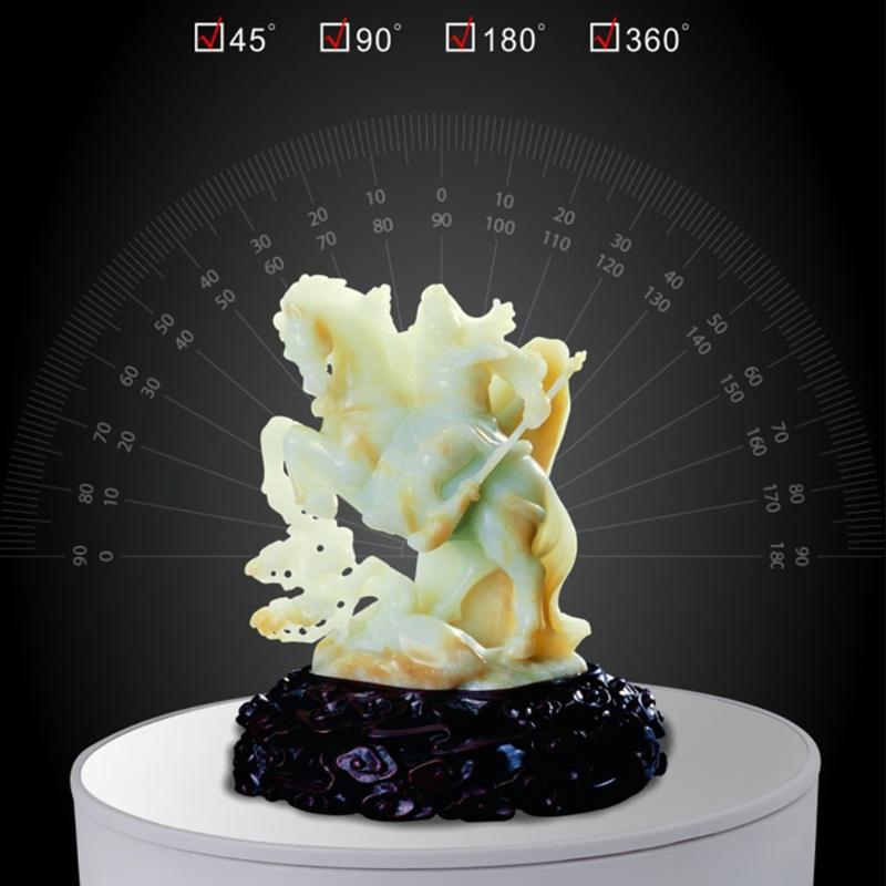 20cm 5V Electric Rotating Display Stand Turntable Photographic Video Shooting Stand Dynamic Rotating Display Stand