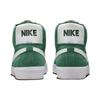 Nike Zoom Blazer Mid SB Abete Uomo Sneakers Verde Bianco FD0731-300