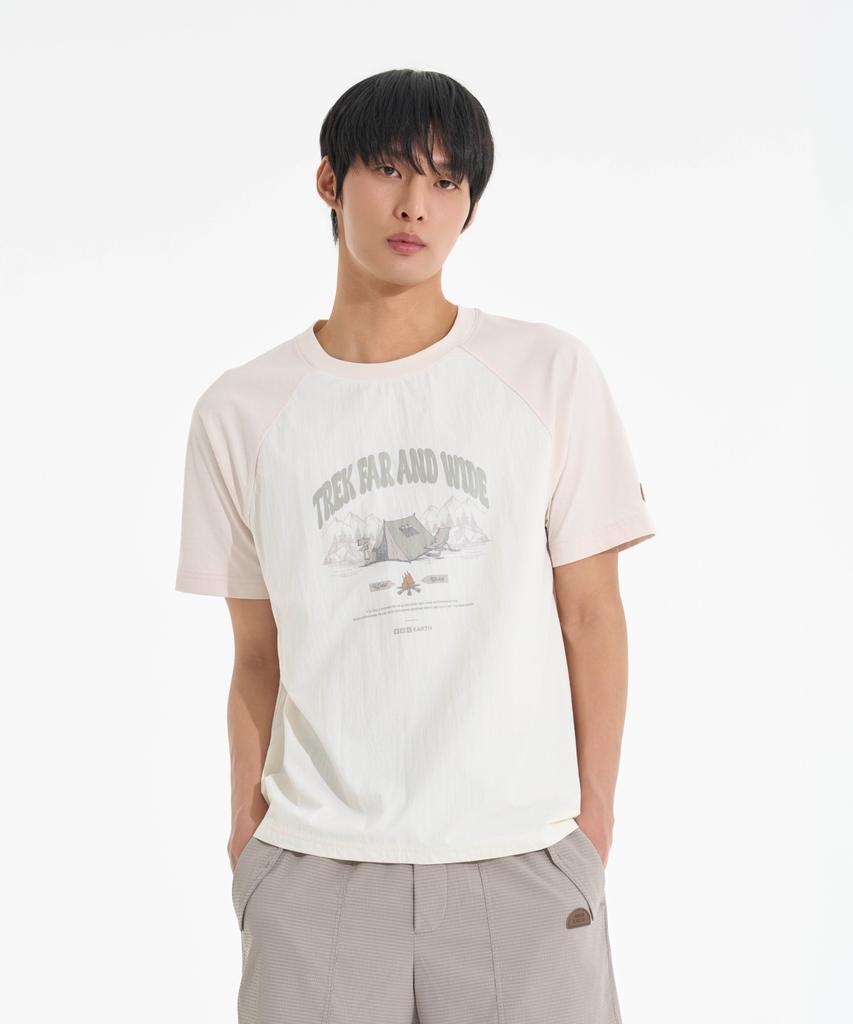 BBC EARTH Camp Wind Guard Tee Ivory