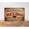 Personalized Custom Metal Sign Outdoor Wall Art Bar Pub Garage Man Cave Decor