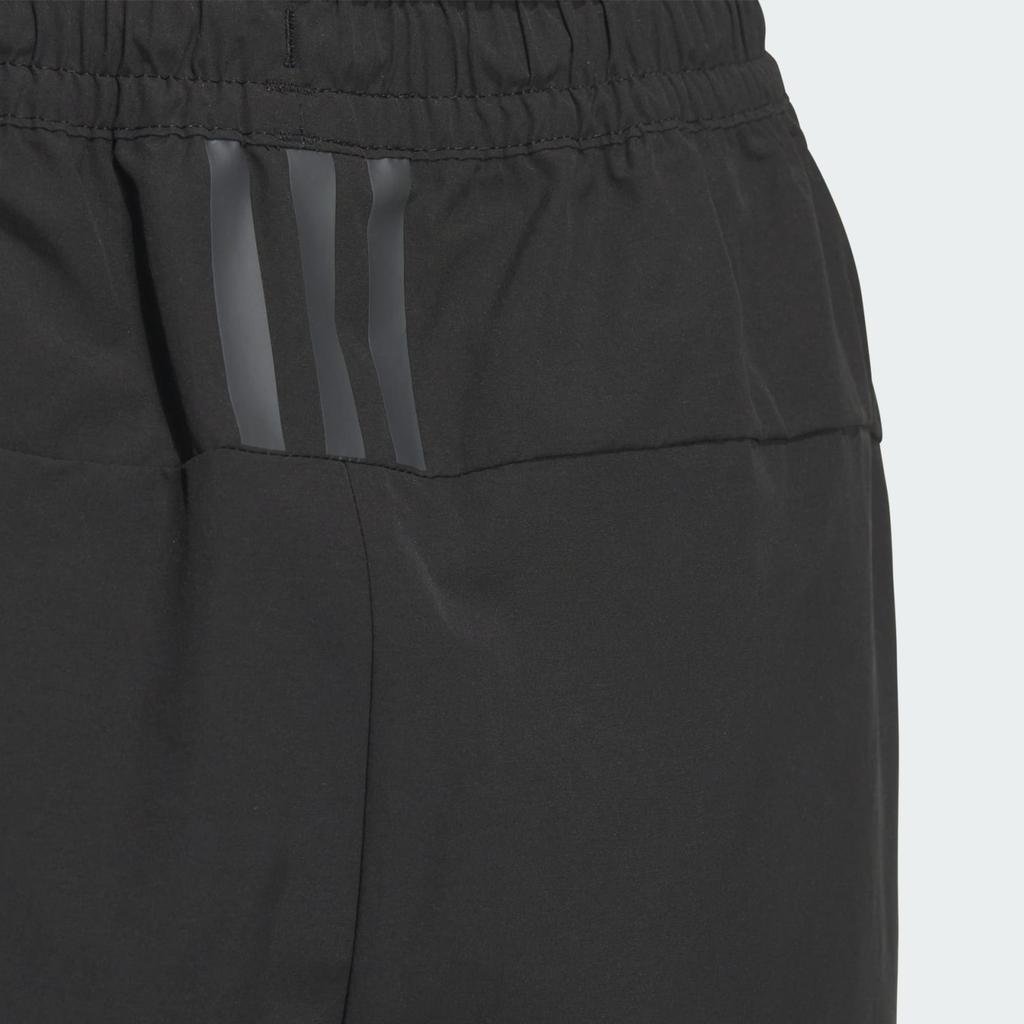 Adidas Striped High-Waisted Loose Straight-Leg Retro Sports Long Pants Women Bottoms Black JJ1097