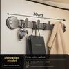 Sucker Wall Mount Hook Rack With Strong Adhesive For Bathroom And Home Storage
