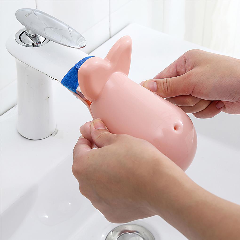 Wasserhahn-Verlängerungsführer Spüle Mehrfarbig Niedliches Aussehen Haushaltszubehör Kein Handwaschhahn Verlängerungsrohr