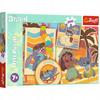 PUZZLE 200 MUZYCZNY SWIAT LILO&STITCH 13304
