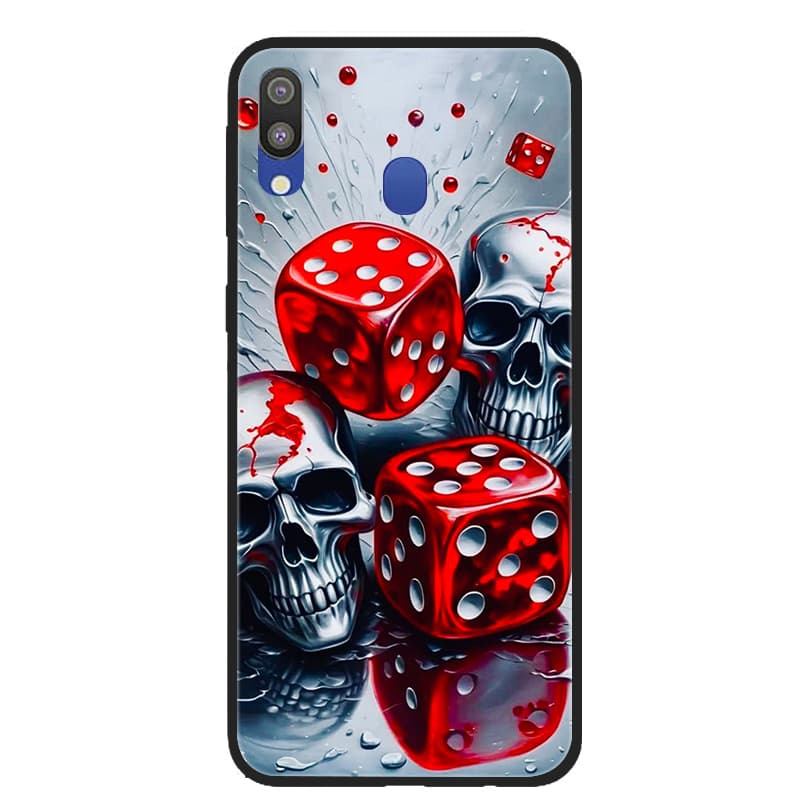 For Samsung Galaxy M20 M30 M30S Case Soft TPU Silicone Case For Samsung A40S M21 M30s M 30S M20 M30 Fashion Patterns Matte Case