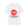 Retro Red Sunwave Continental Airlines T-Shirt