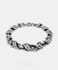 Sheen666 Banner Link Silver Bracelet Big