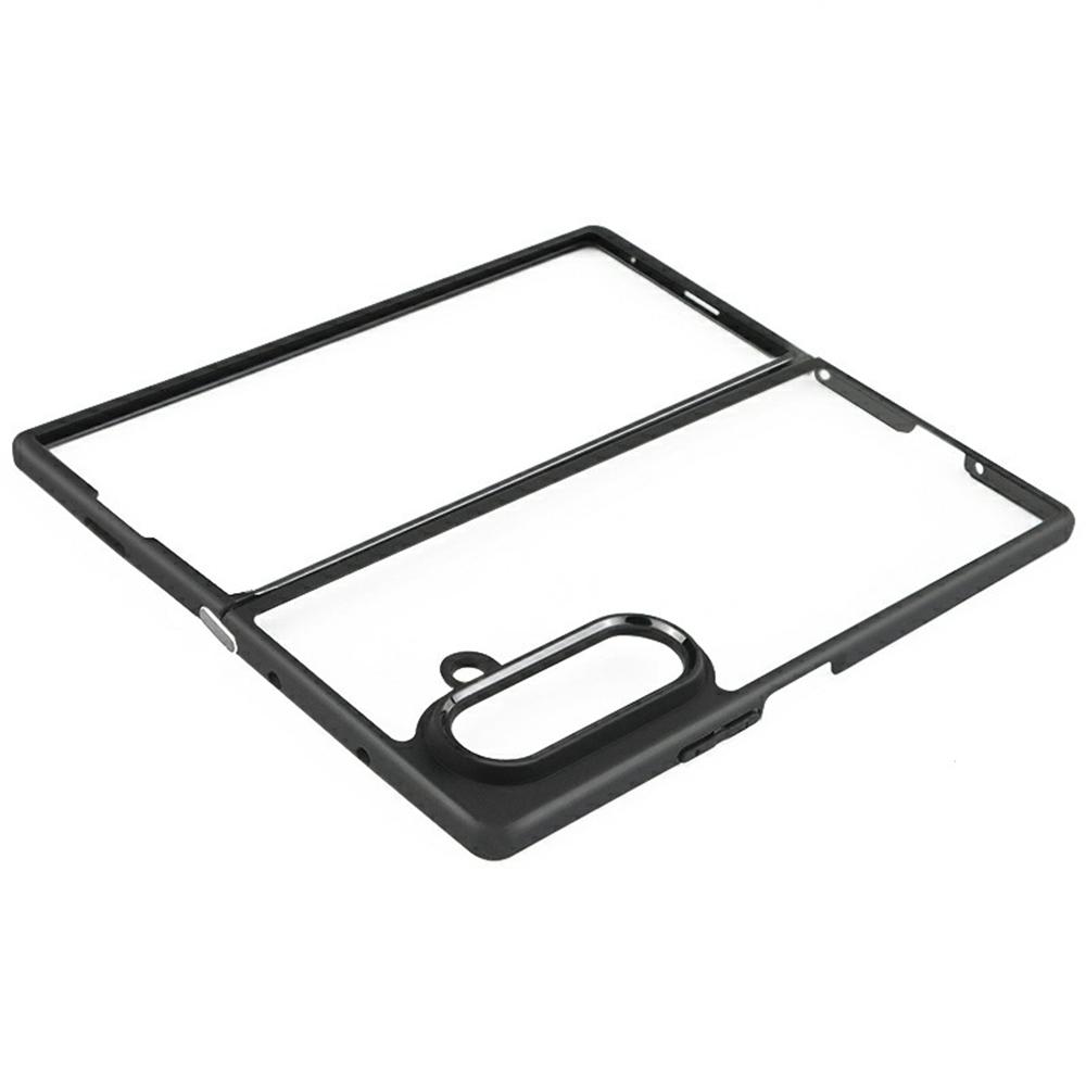 For Samsung Galaxy Z Fold7 5G Case Shockproof PC+TPU Clear Back Phone Cover