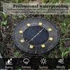 Waterproof LED Solar Floor Lamp LED Waterproof Underground Lamps  Courtyard Decoration