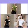 Oversize T Shirt For Women With Embroidery And Round Neck For Spring 2025