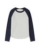 Siyajyu Sitp5244 Slim Raglan Color Block T-Shirt_Navy