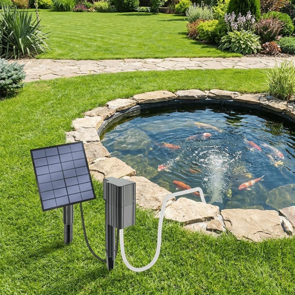 Energy Saving Solar Air Pump High Efficiency Oxygen Pump Fishing Aerator Aquarium Aerator Pond