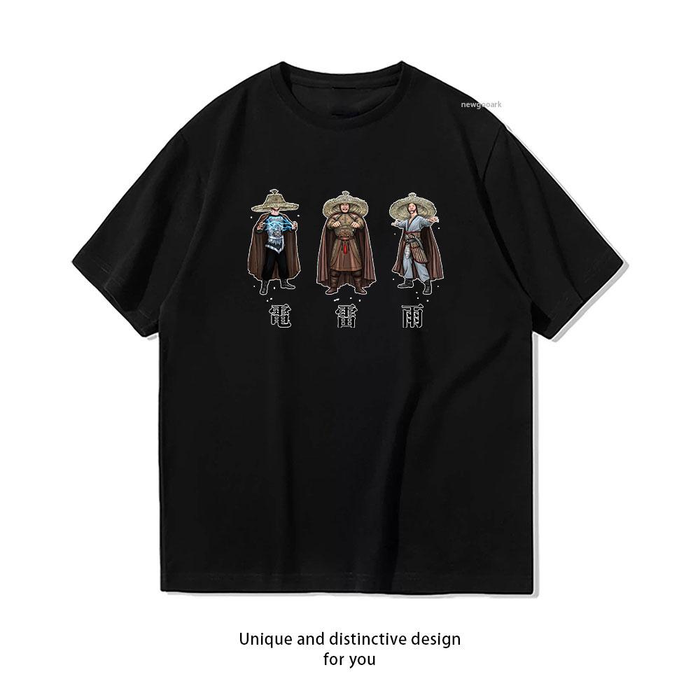 

Electricity thunder rain tshirt Women Unisex Casual cotton graphic t shirts Creative streetwear camisetas tops tee Shortsleev 3XL